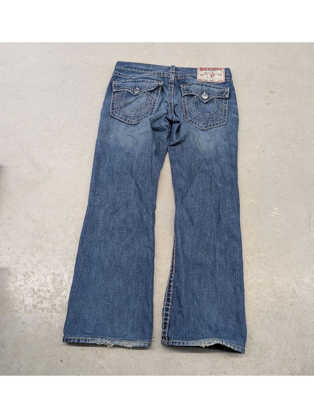 Vintage Y2K Ricky Super T Baggy Faded Blue Denim Jeans